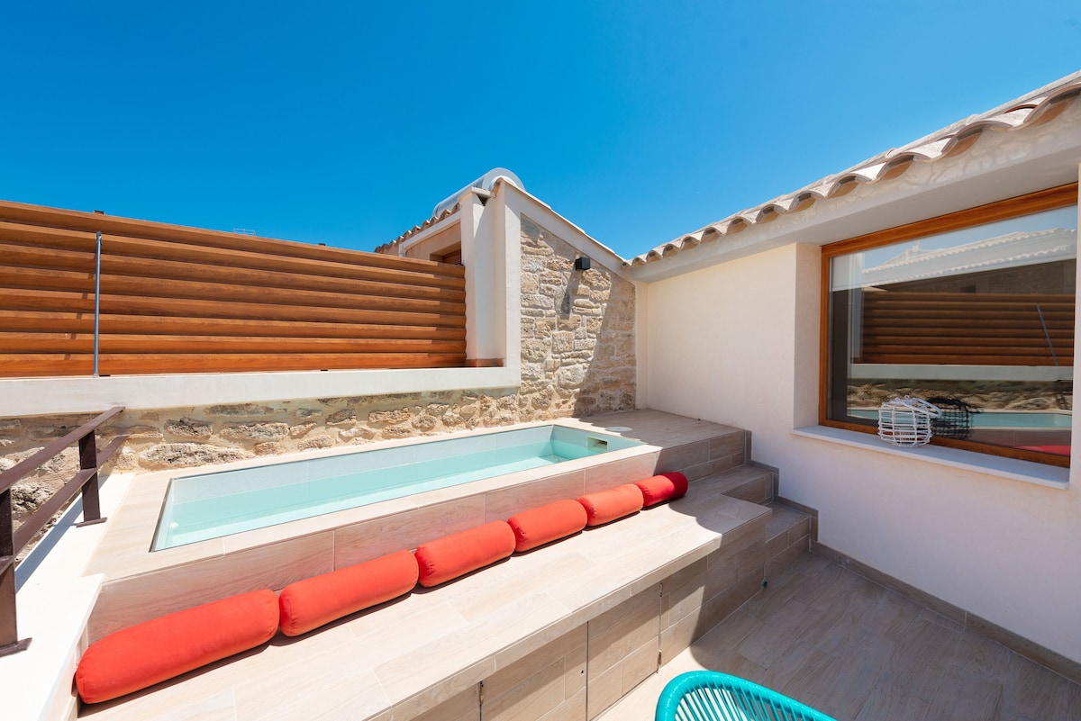 Hotel Can Simó, habitación con jacuzzi privado