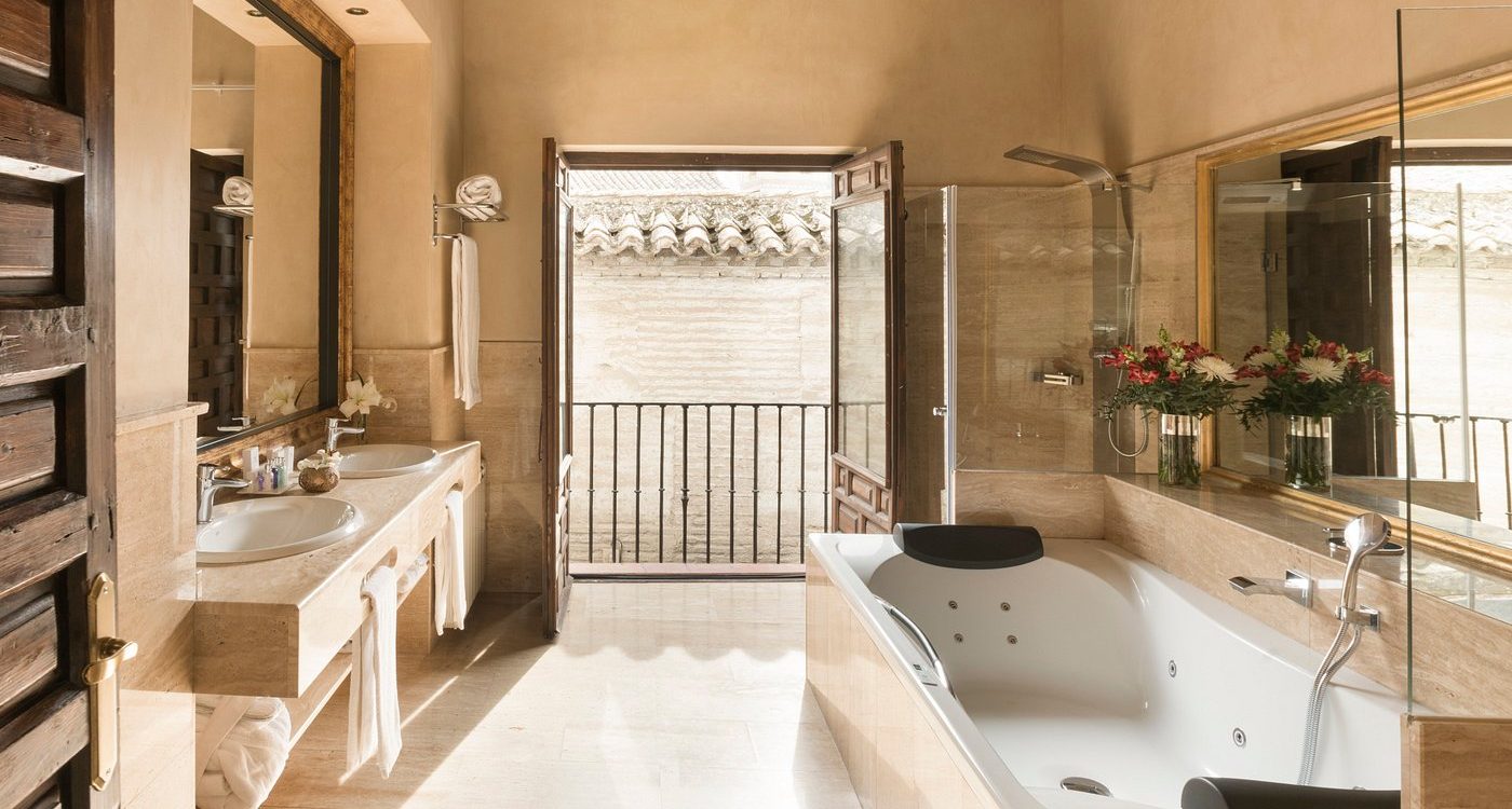 Hotel Casa 1800 Granada, habitación con jacuzzi privado