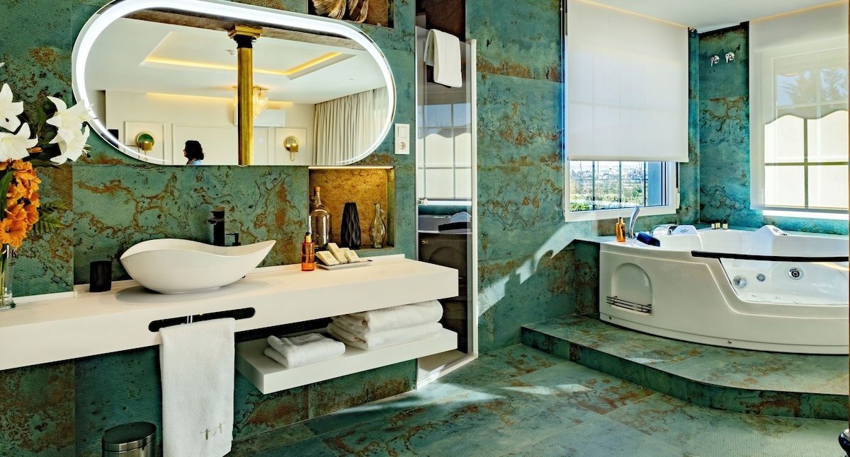 Hotel Cortijo Landete, habitación con jacuzzi privado