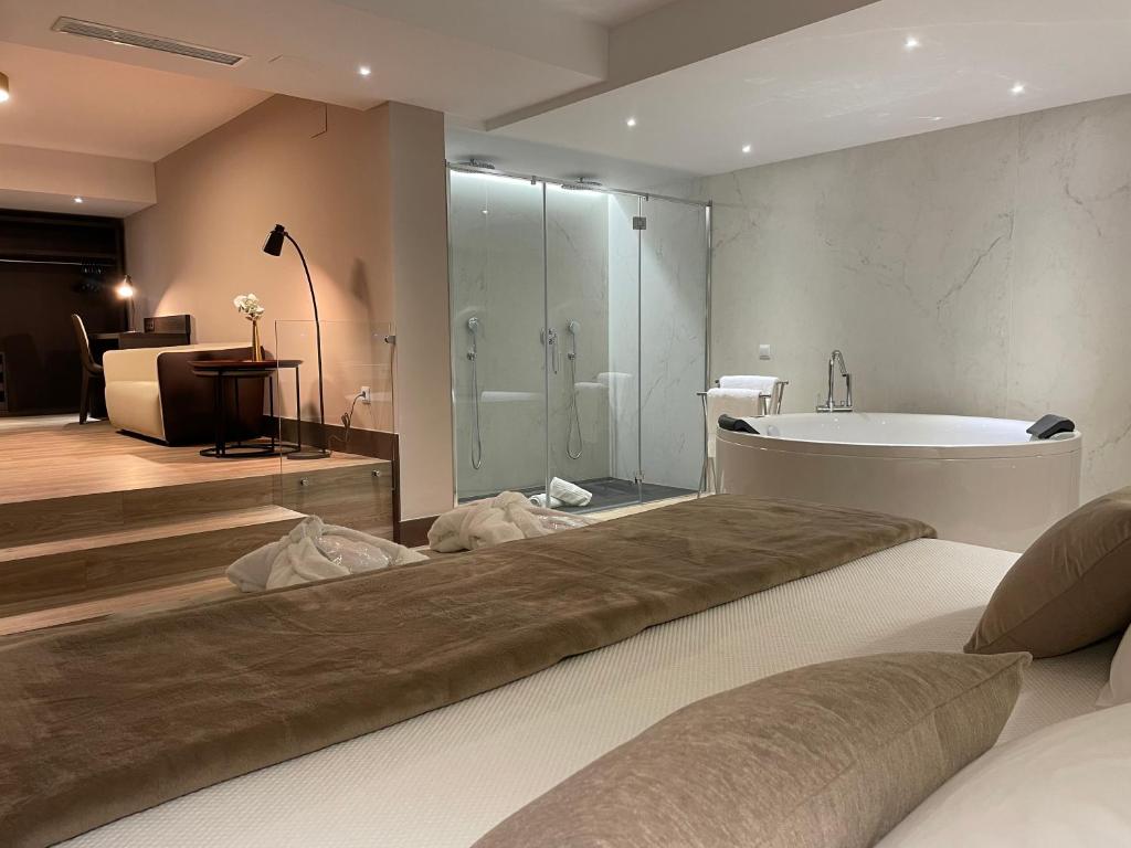 Hotel Maria Cristina, habitación con jacuzzi privado