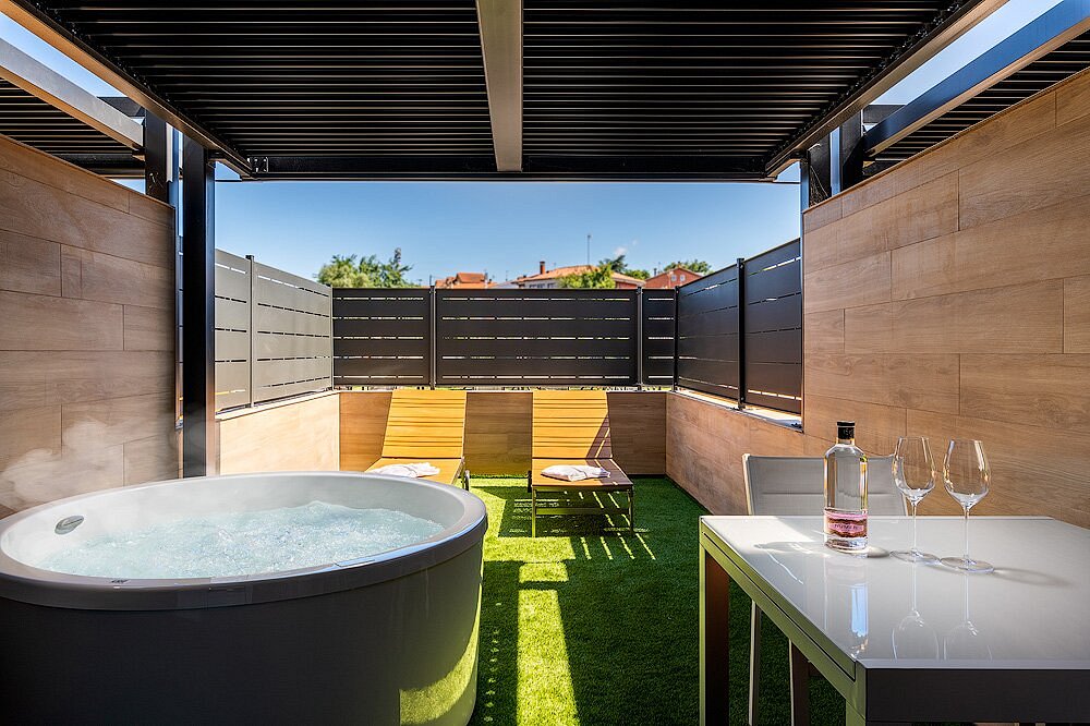 Hotel Rural Casona de Cefontes, habitación con jacuzzi privado