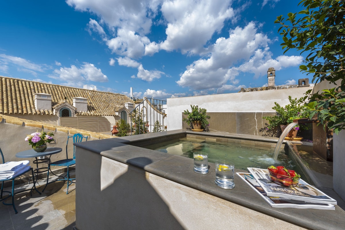 Palacio Bucarelli, habitación con jacuzzi privado