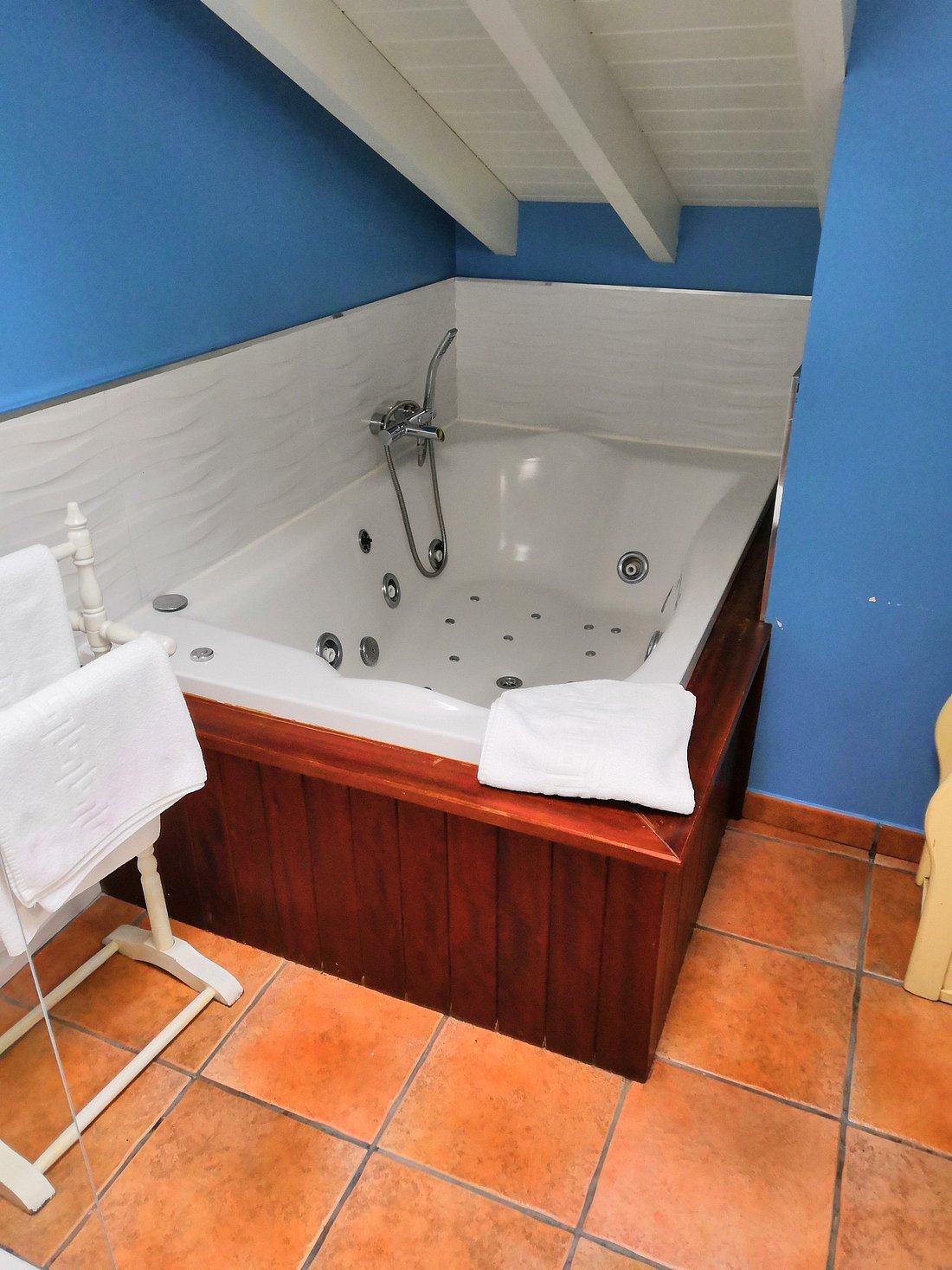 Posada Las Tres Mentiras, habitación con jacuzzi privado