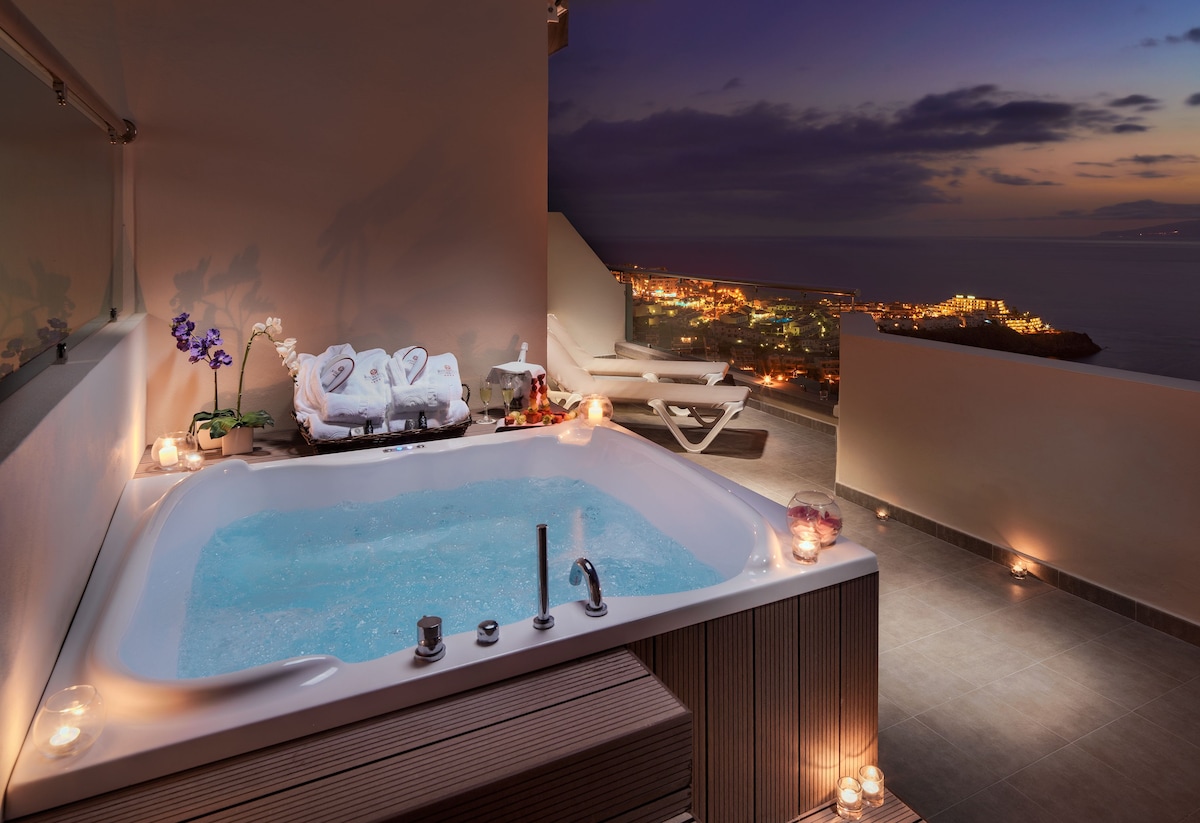 Royal Sun Resort, habitación con jacuzzi privado