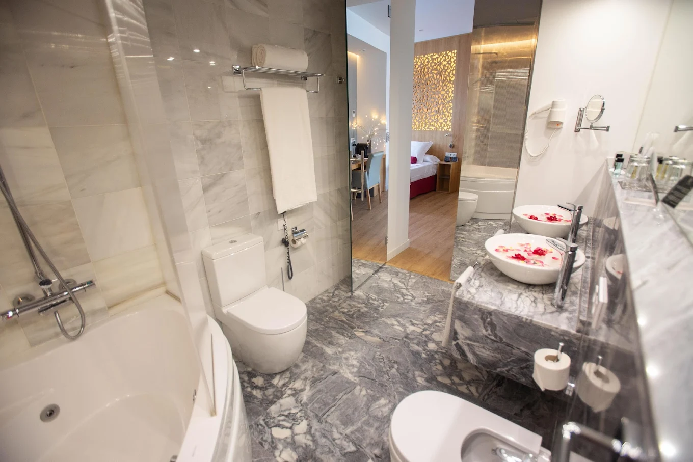 Soho Boutique Capuchinos & Spa, habitación con jacuzzi privado
