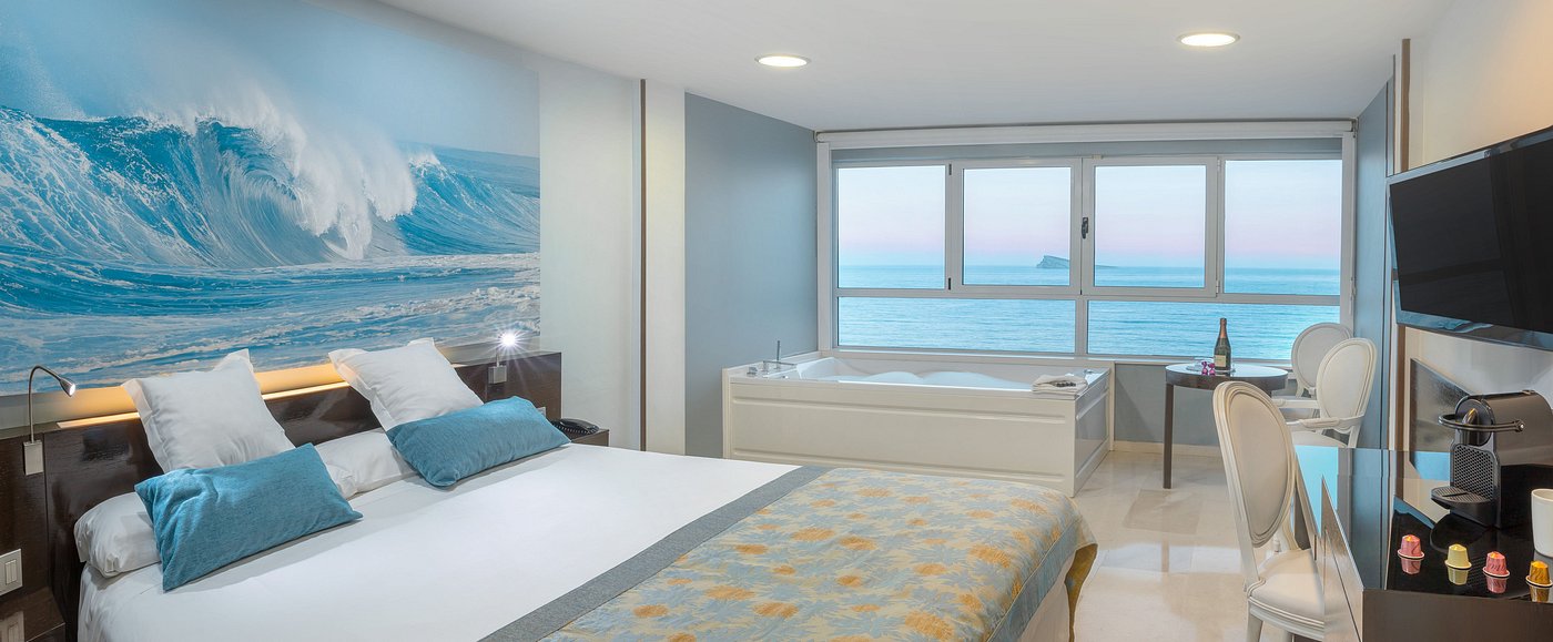 Villa del Mar Hotel, habitación con jacuzzi privado