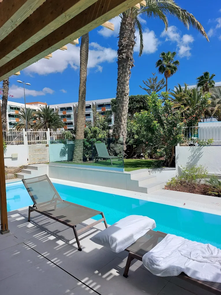 Abora Catarina by Lopesan, habitación con jacuzzi privado