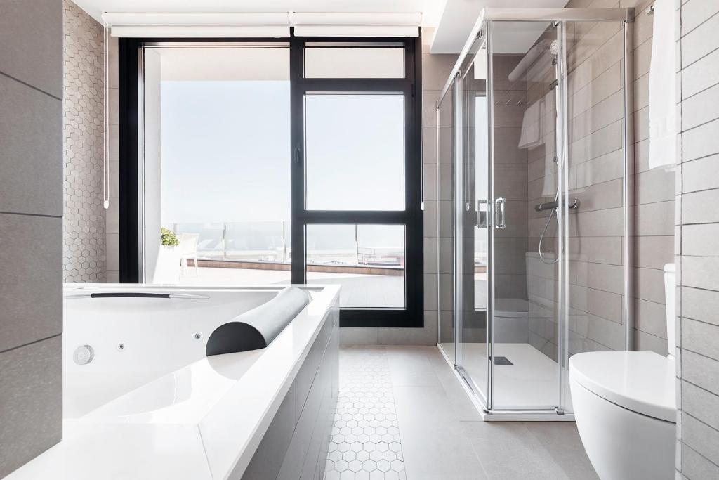 Apartahotel A Cetarea, habitación con jacuzzi privado