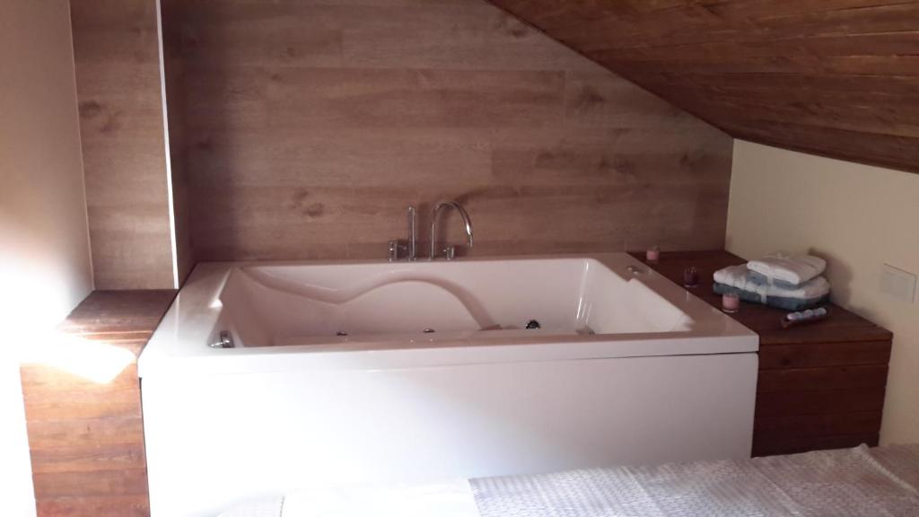Apartamentos Portal de Ordesa, habitación con jacuzzi privado