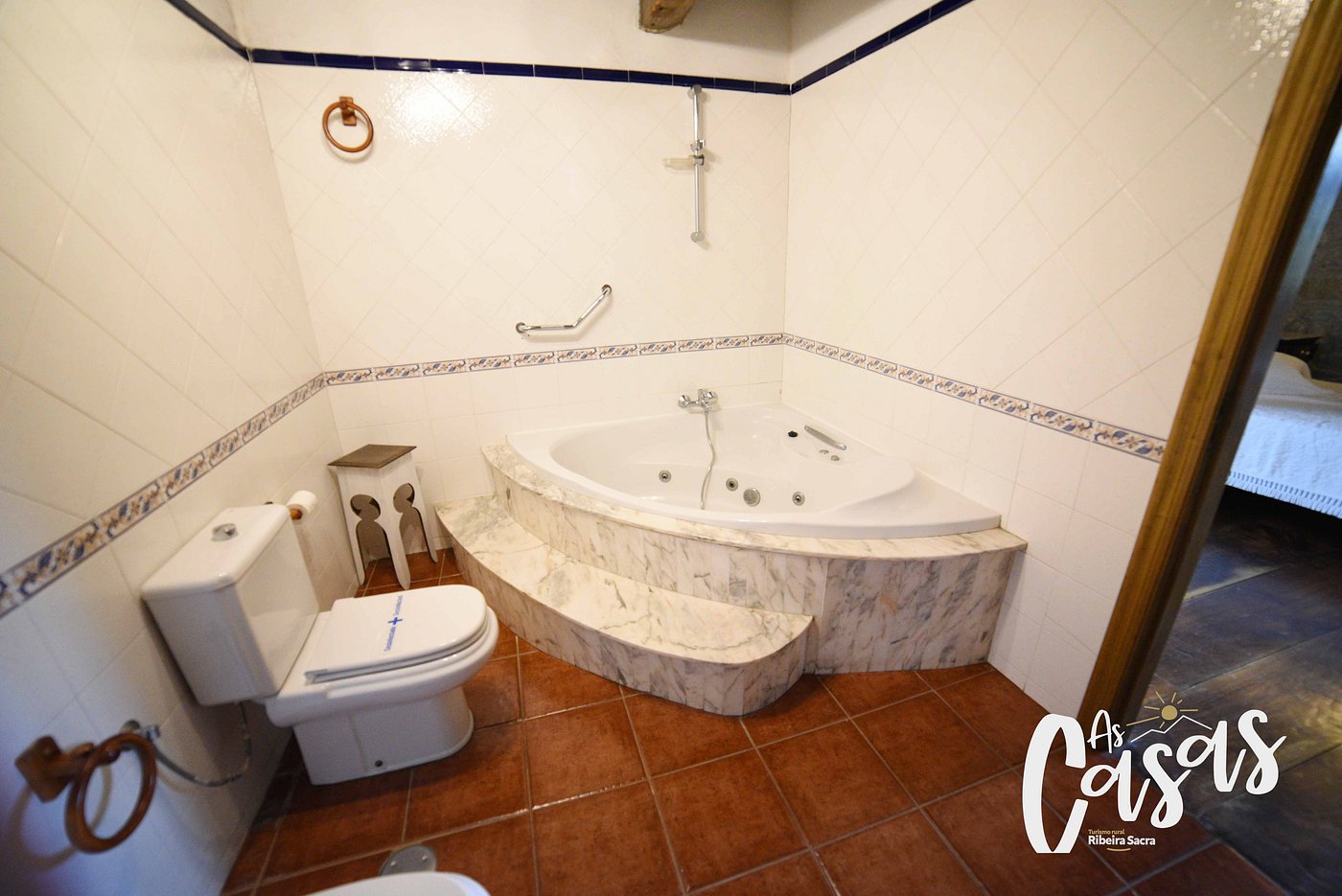 As Casas Ribeira Sacra, habitación con jacuzzi privado