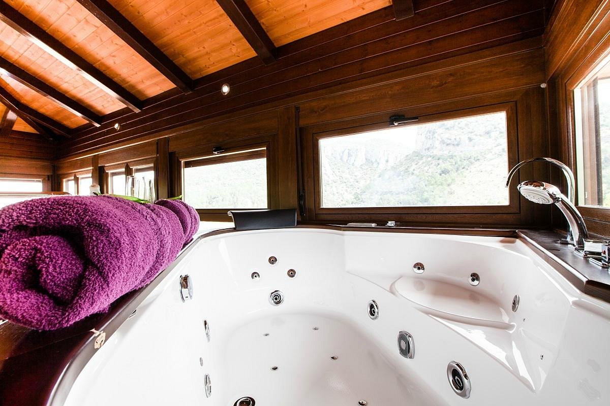 Coto del Valle de Cazorla, habitación con jacuzzi privado