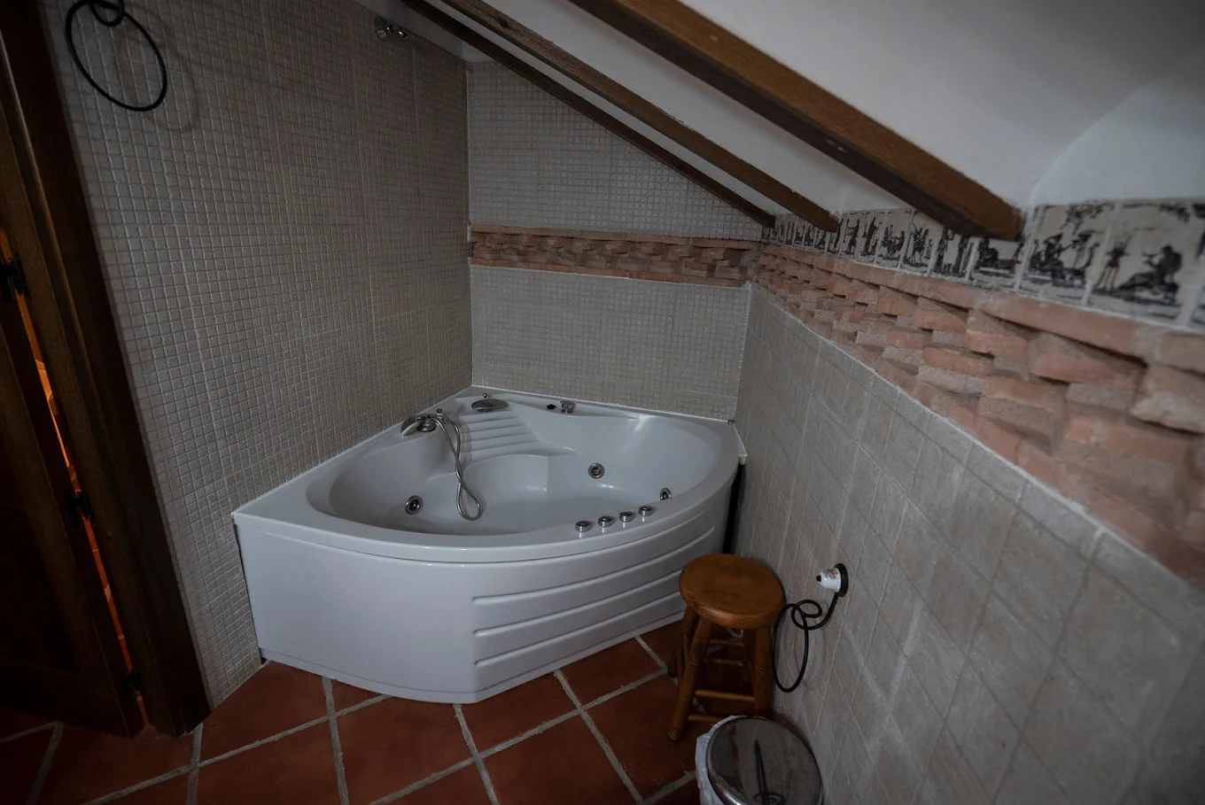 El Molino del Batan, habitación con jacuzzi privado