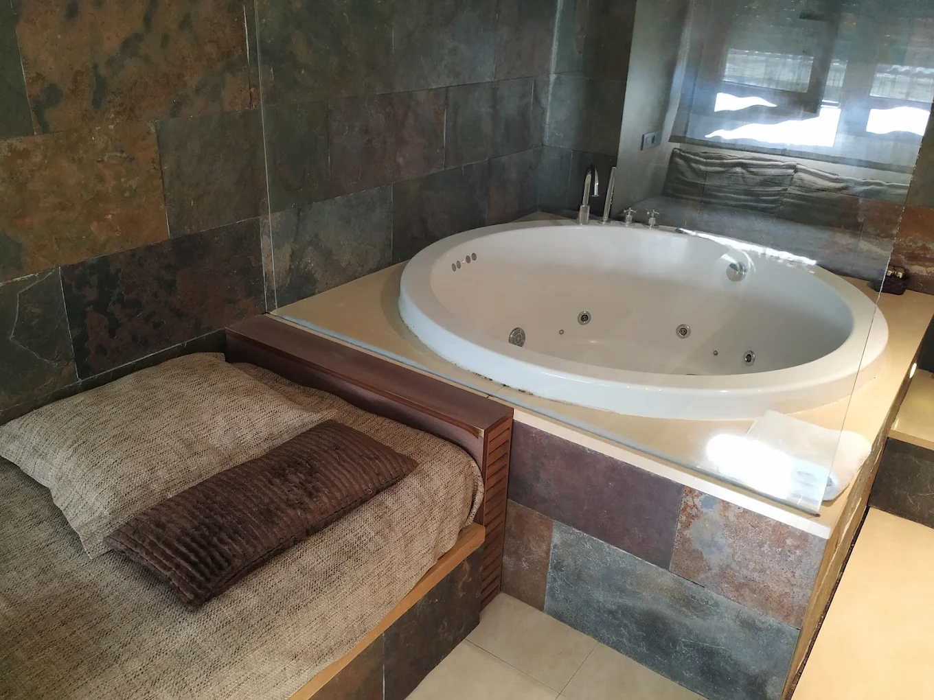 Els Cacadors de Ribes, habitación con jacuzzi privado
