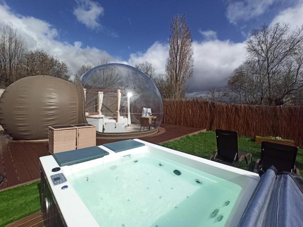 Gredos Estelar, habitación con jacuzzi privado