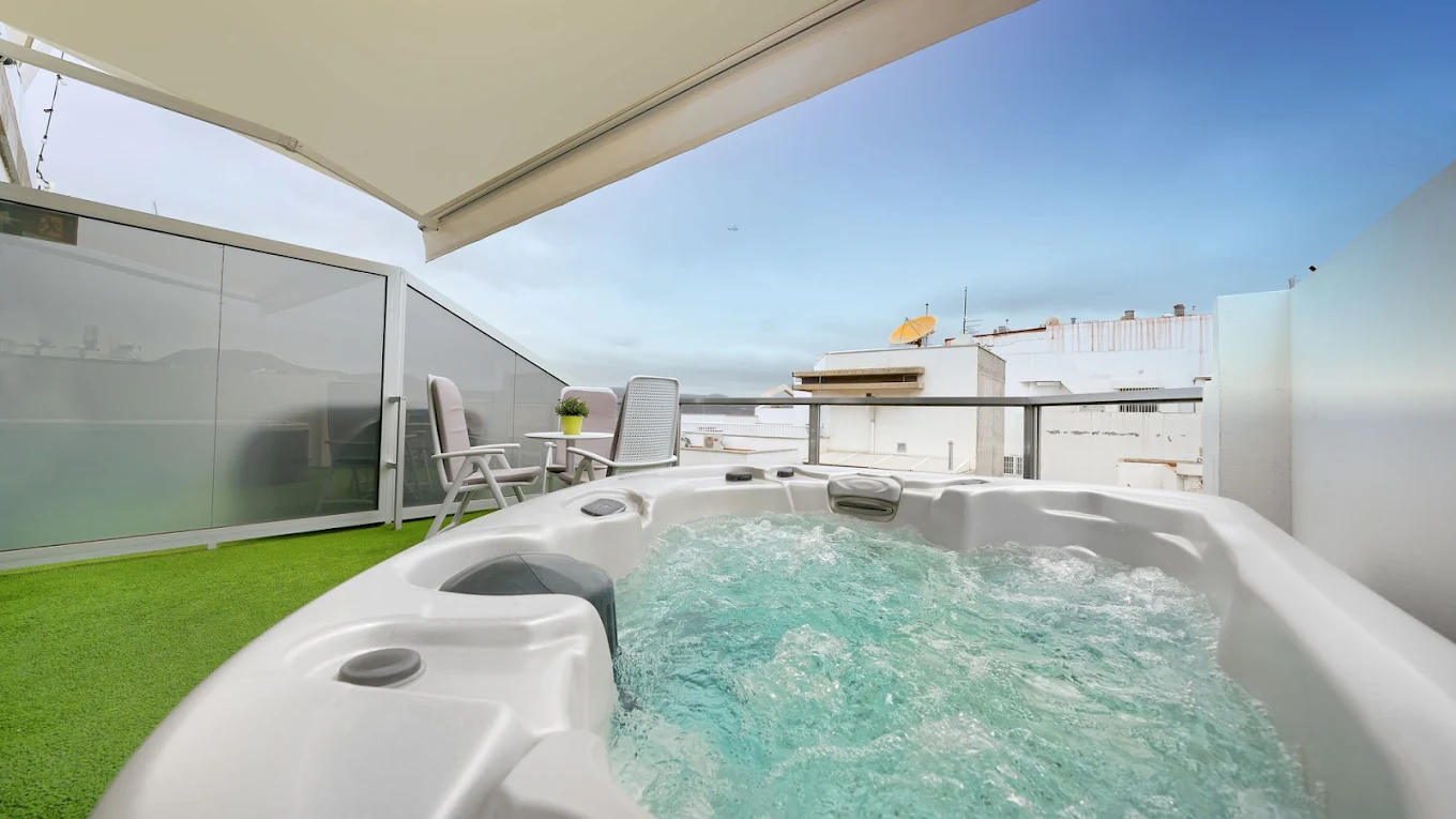 Hotel Aloe Canteras, habitación con jacuzzi privado