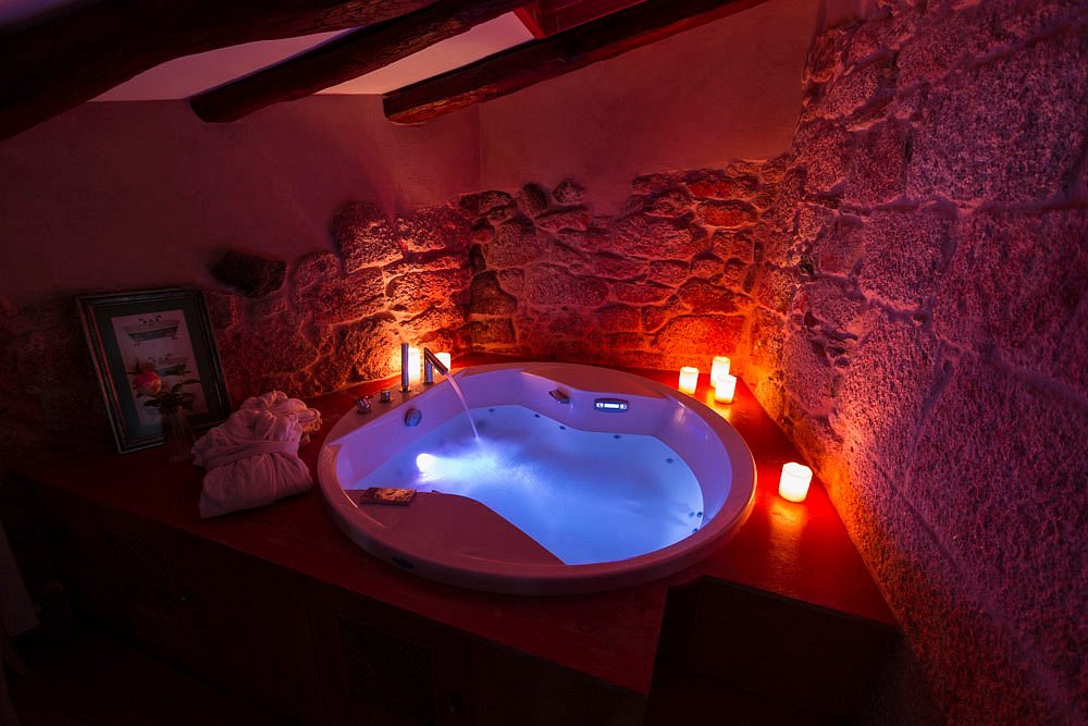 Hotel O Remanso dos Patos, habitación con jacuzzi privado
