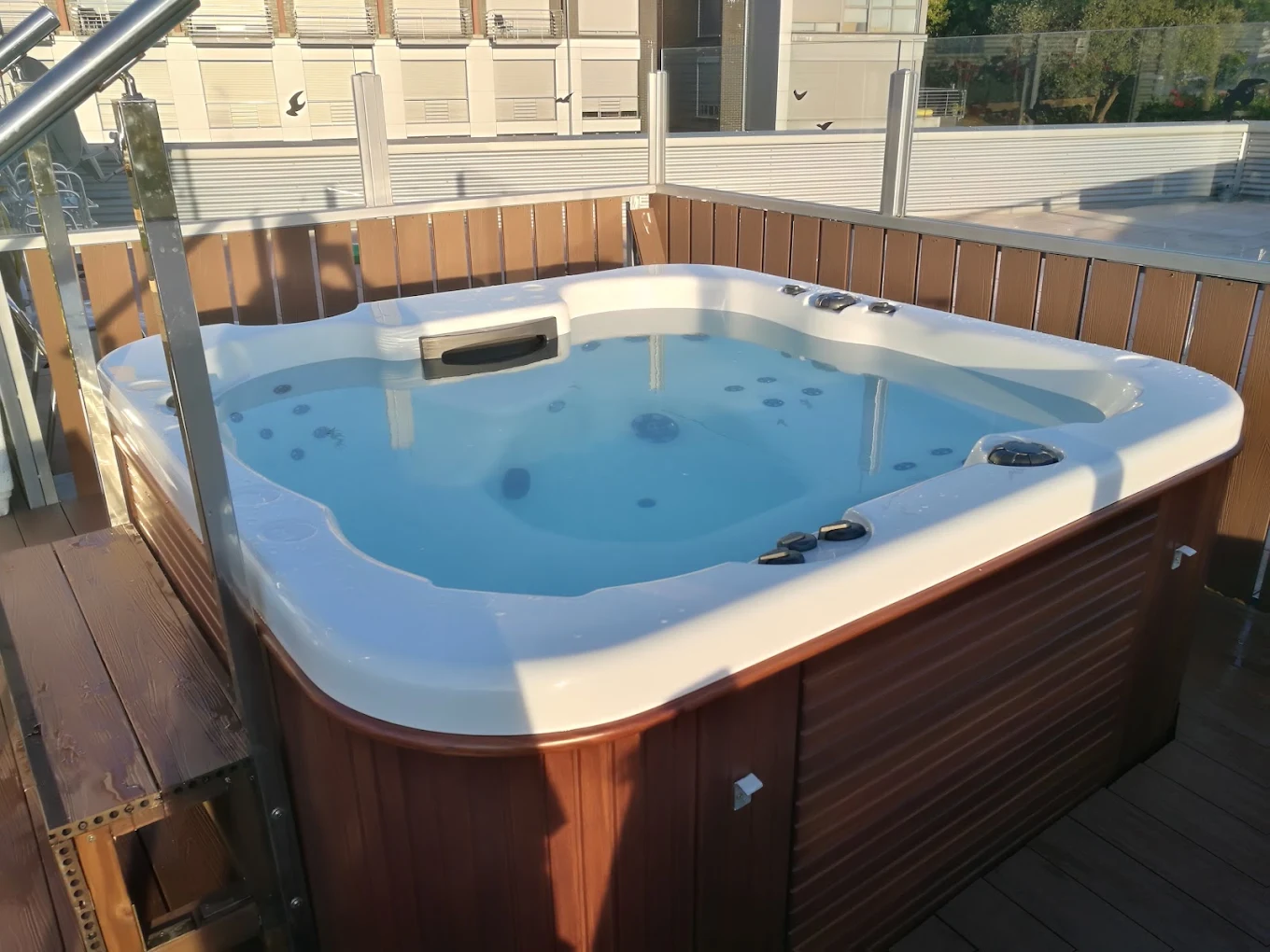 Hotel Palacio De Aiete, habitación con jacuzzi privado