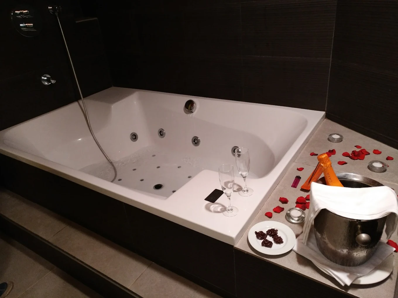 Hotel Palau Lo Mirador, habitación con jacuzzi privado