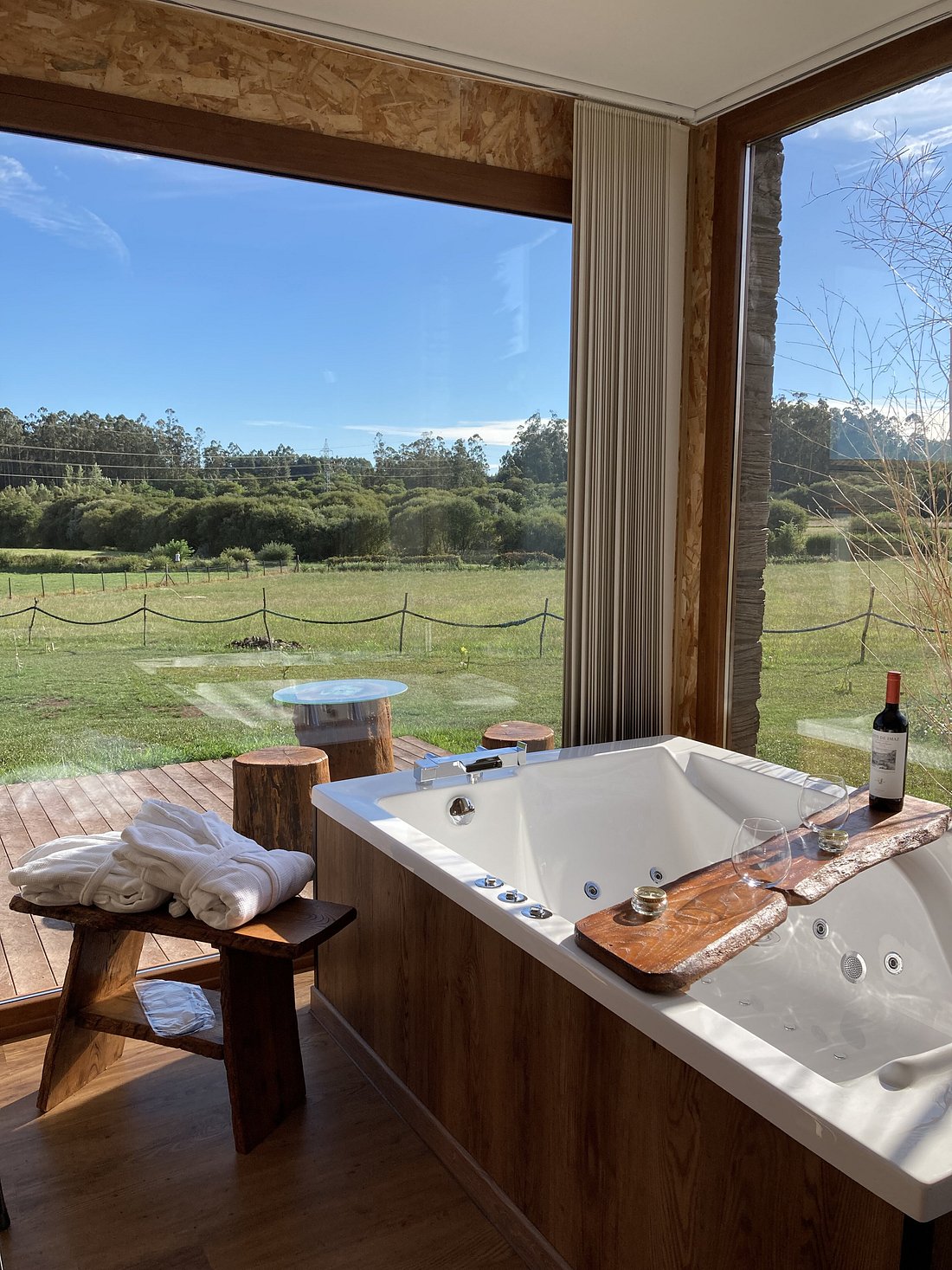 O Refuxio Dos Cebreiros, habitación con jacuzzi privado