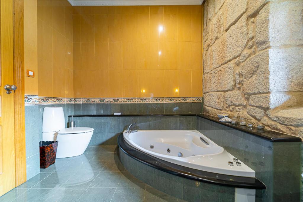 Pazo San Damián, habitación con jacuzzi privado