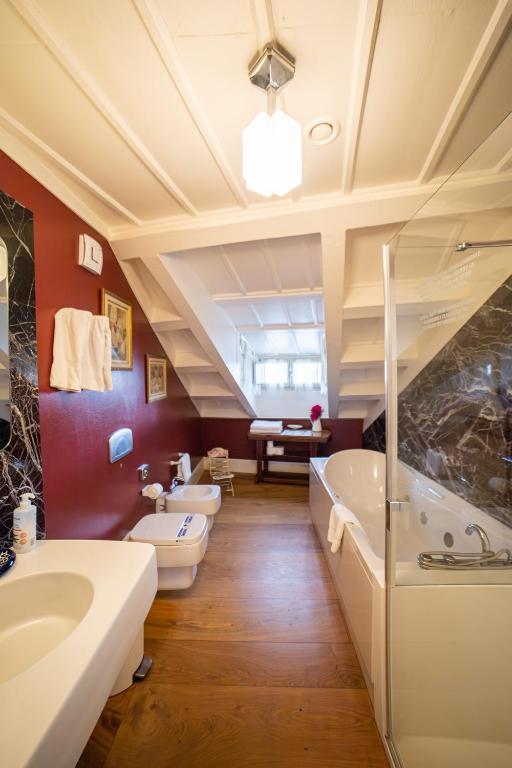 Pazo de Orban e Sangro, habitación con jacuzzi privado