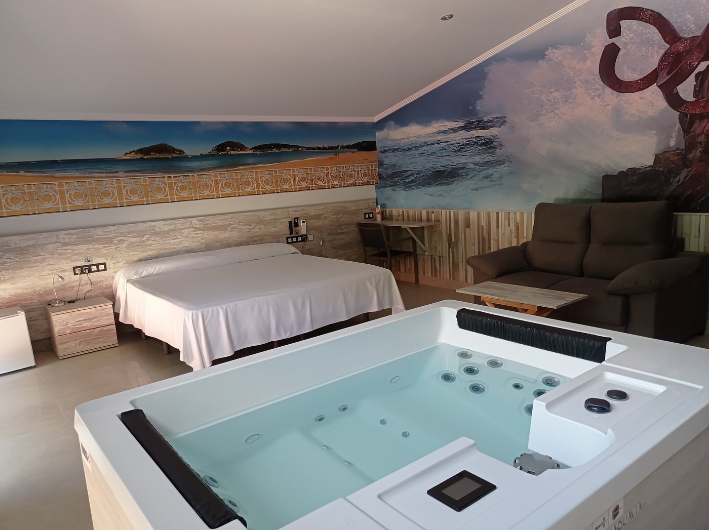 Pension Astigarraga, habitación con jacuzzi privado