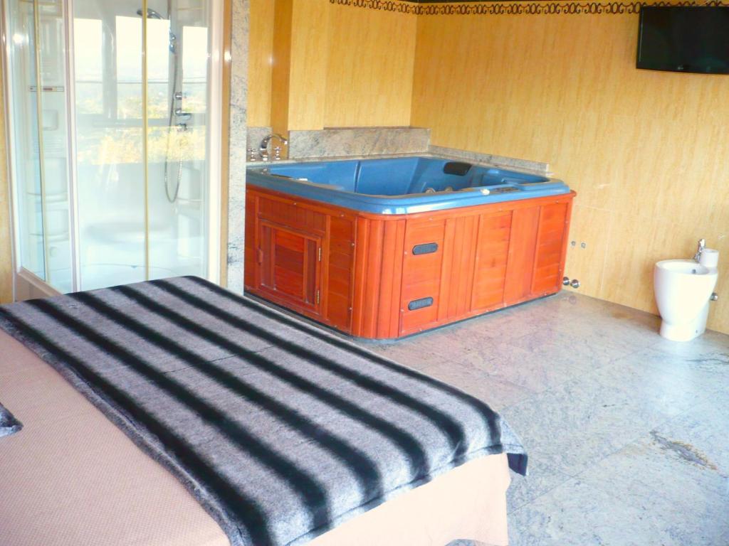 Pensión Bos, habitación con jacuzzi privado
