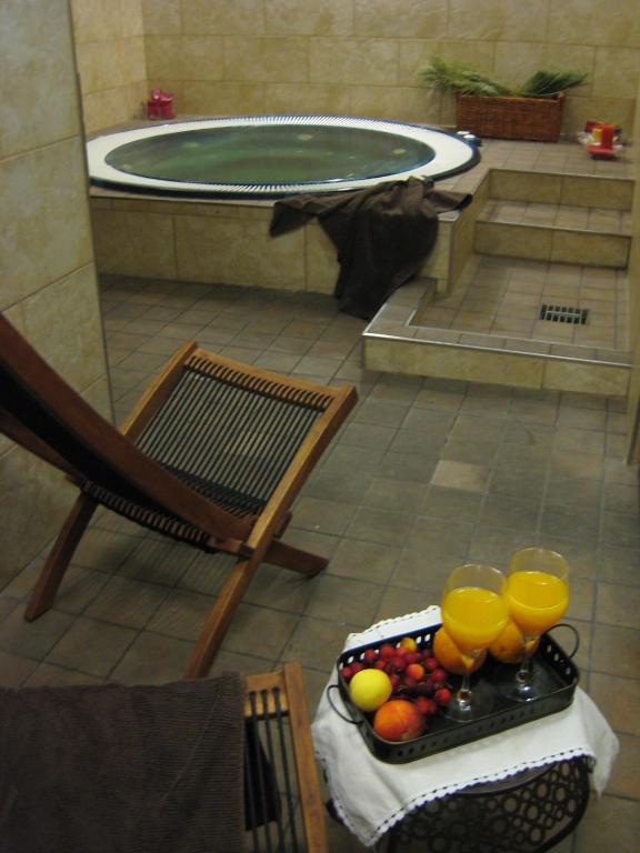 Posada Las Mayas, habitación con jacuzzi privado