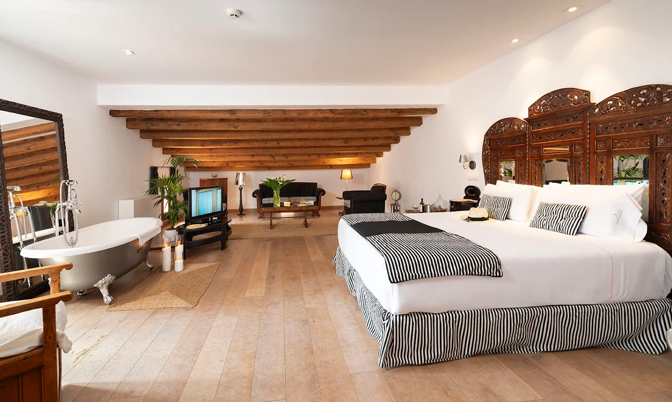 Sant Pere del Bosc Hotel & Spa, habitación con jacuzzi privado