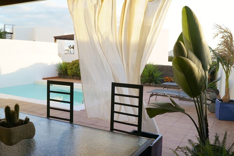 Villa Tabaibas, habitación con jacuzzi privado