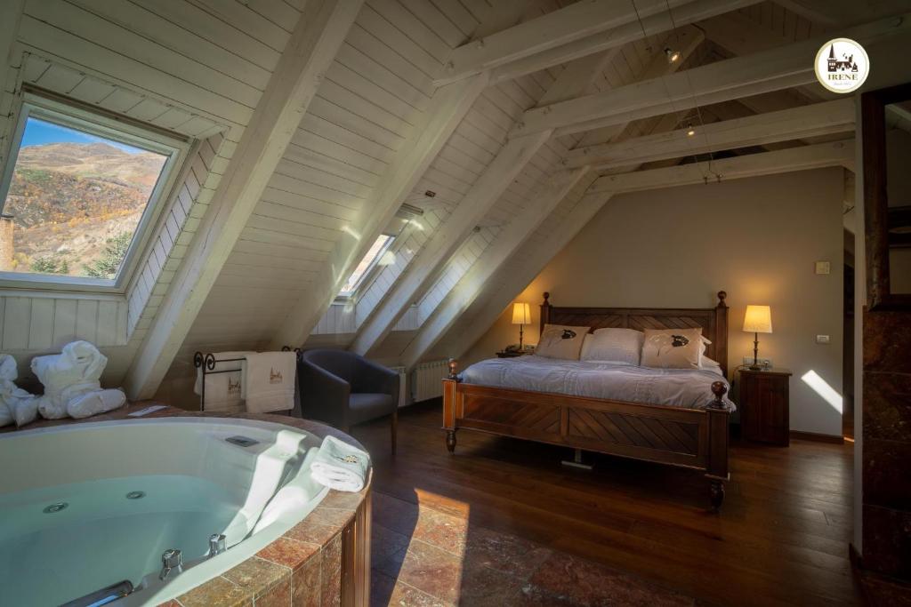 Casa Irene, habitación con jacuzzi privado