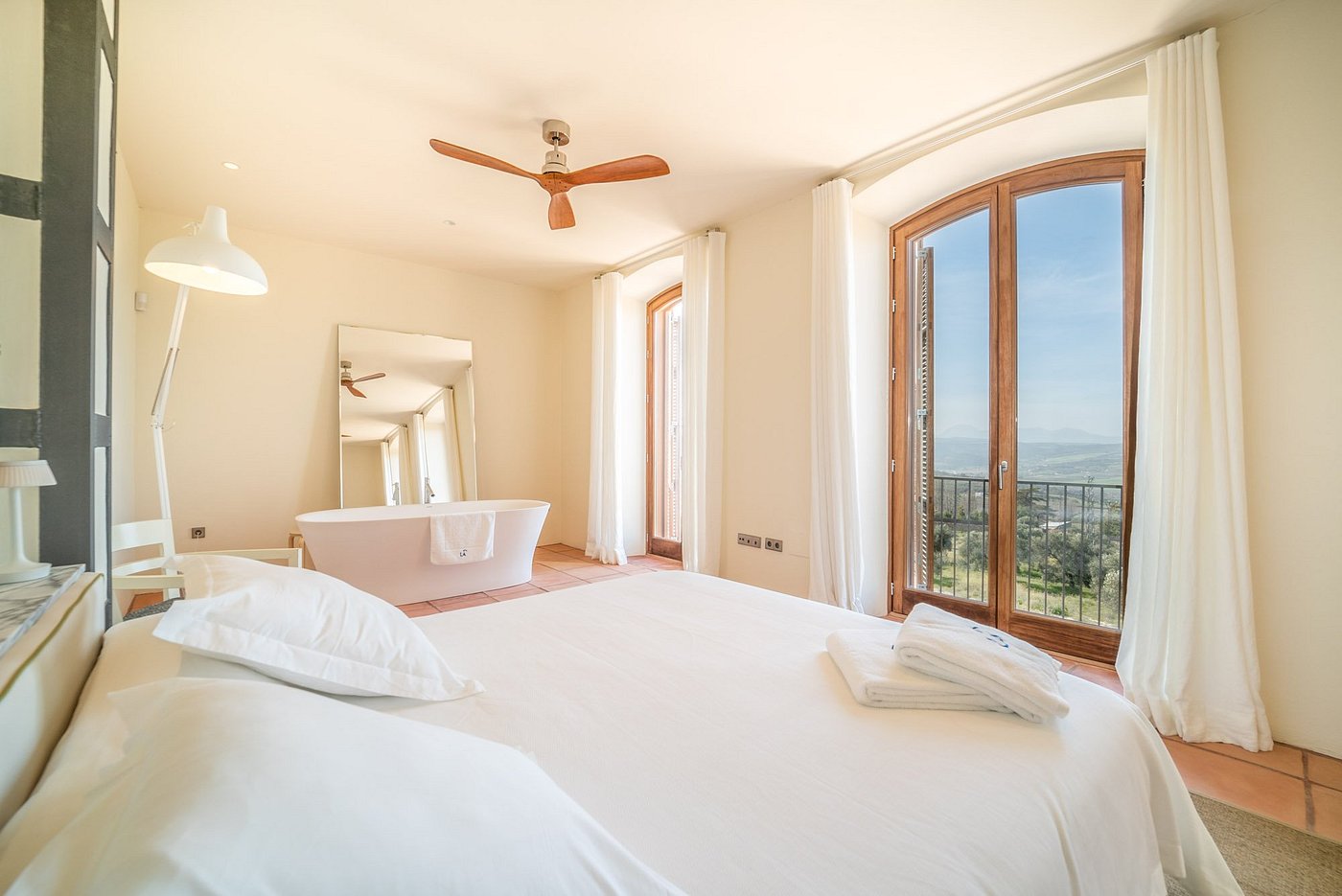 Cortijo LA Organic, habitación con jacuzzi privado