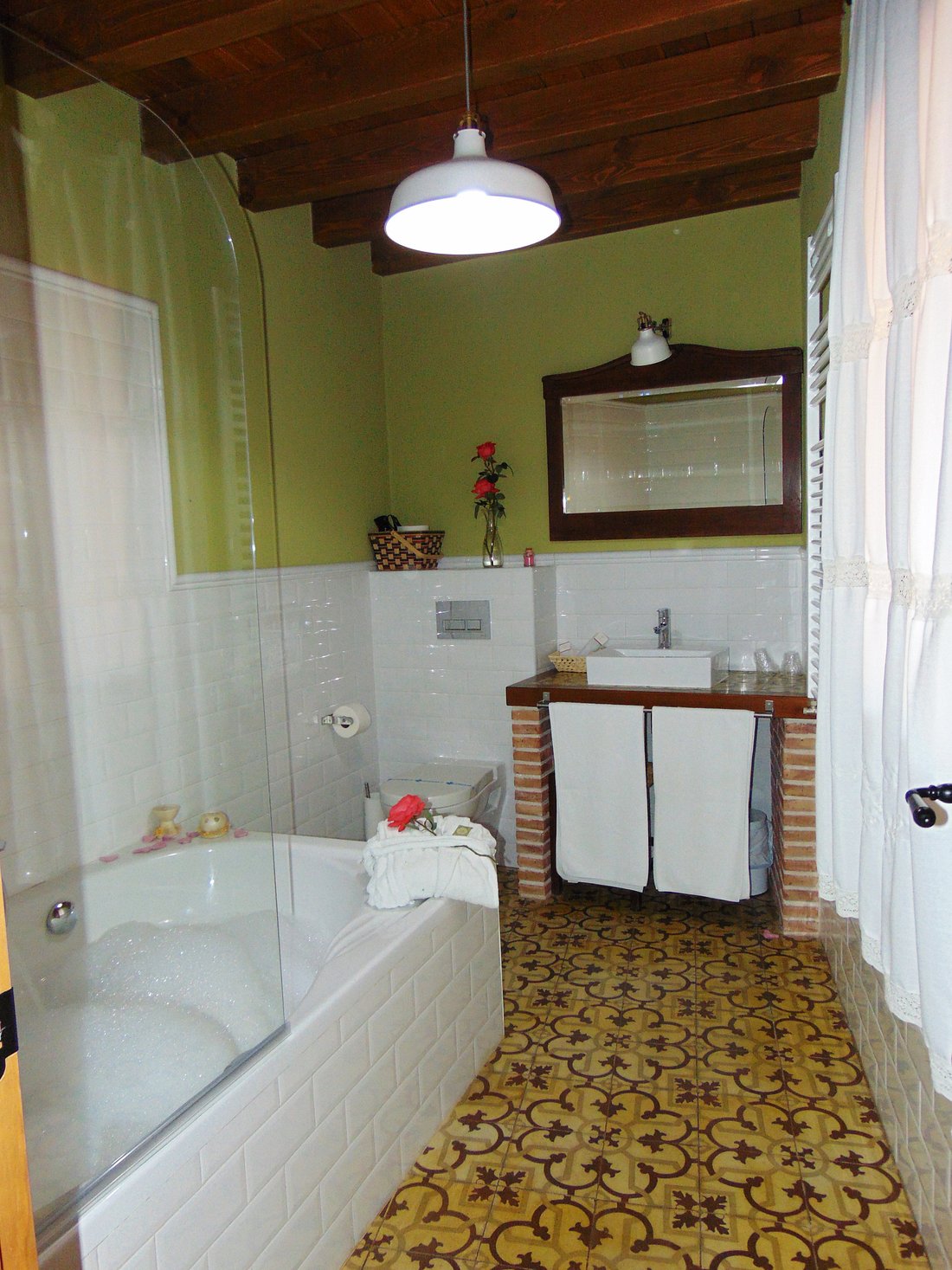 El Descanso del Peregrino, habitación con jacuzzi privado