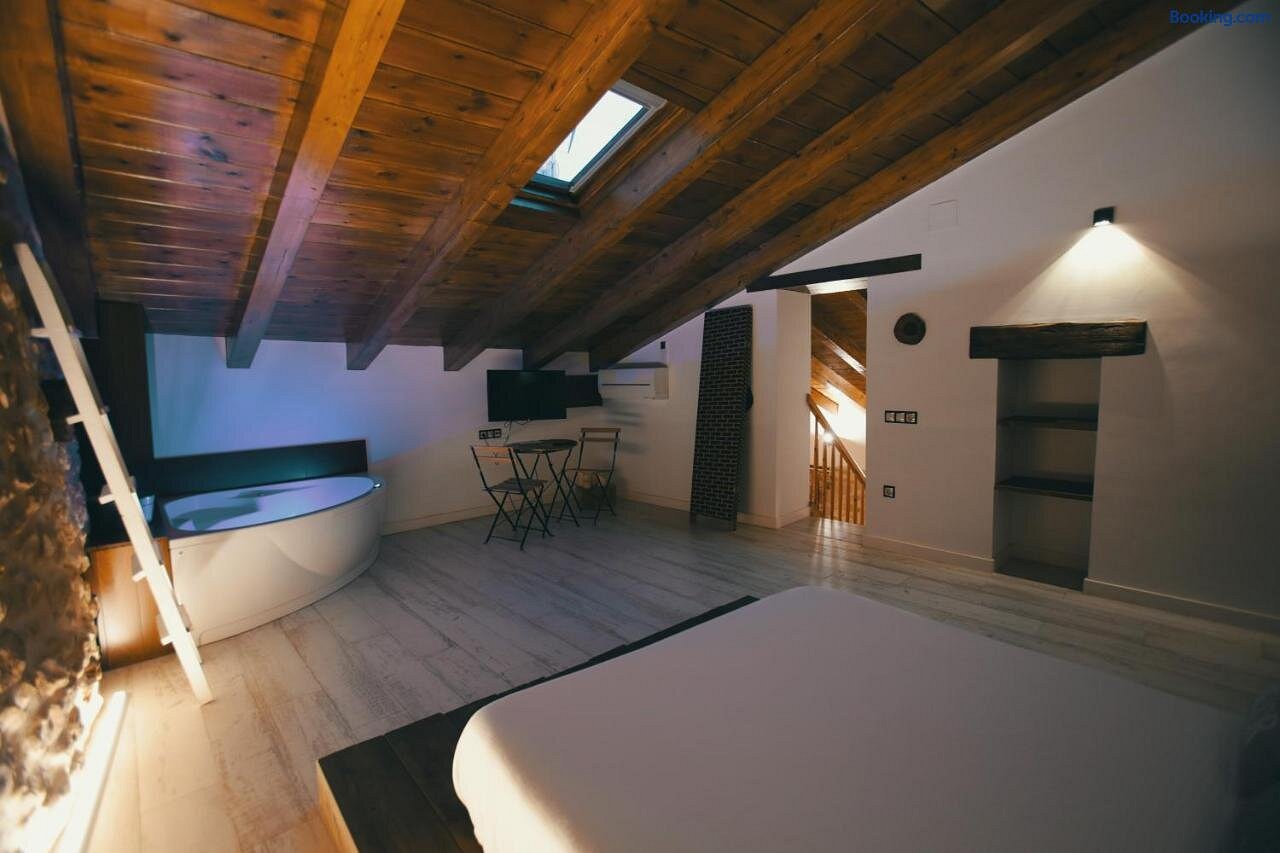 El Raco de Valderrobres, habitación con jacuzzi privado
