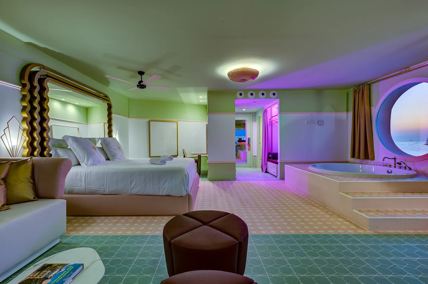 Grand Paradiso Ibiza, habitación con jacuzzi privado