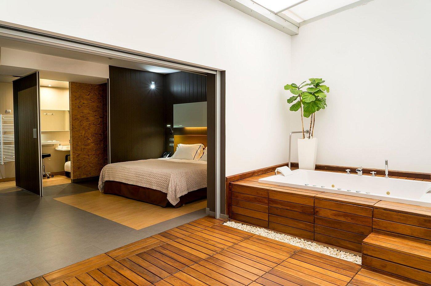 Hotel Spa La Casa del Rector, habitación con jacuzzi privado