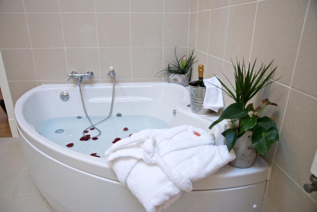Hotel Villa Monter, habitación con jacuzzi privado