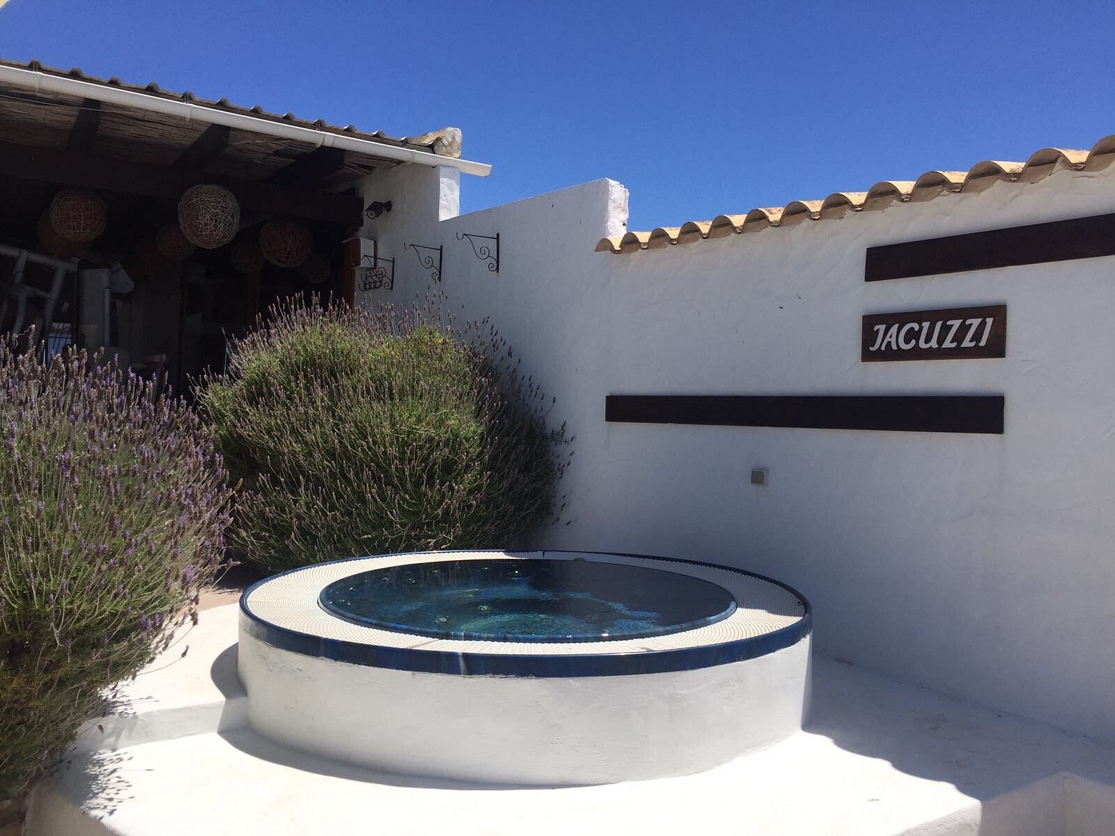 La Masia de Formentera, habitación con jacuzzi privado