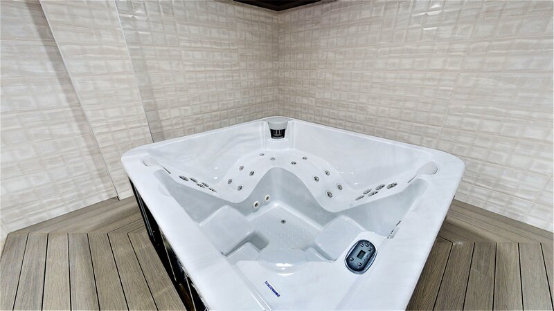Panorámica views – Superb Luxury Apartment, habitación con jacuzzi privado