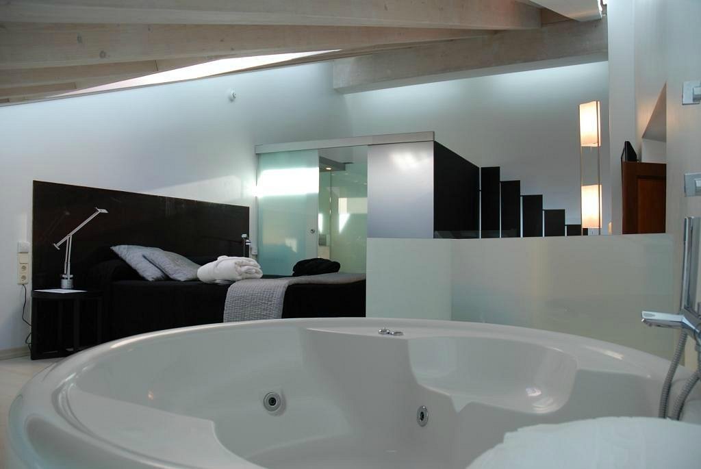 Posada Real La Carteria, habitación con jacuzzi privado