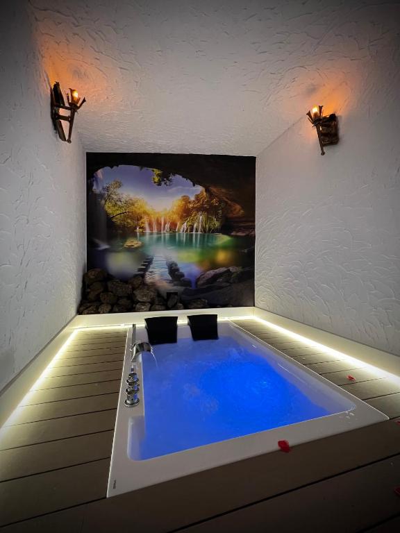Retiro del Teatro, habitación con jacuzzi privado