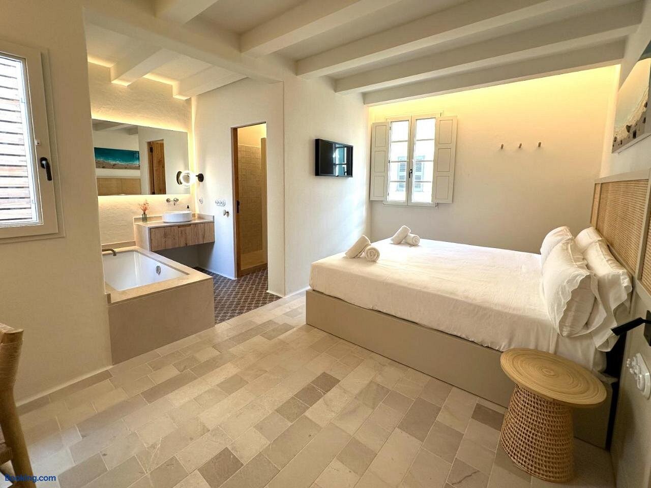 Set Blaus Boutique Hotel, habitación con jacuzzi privado