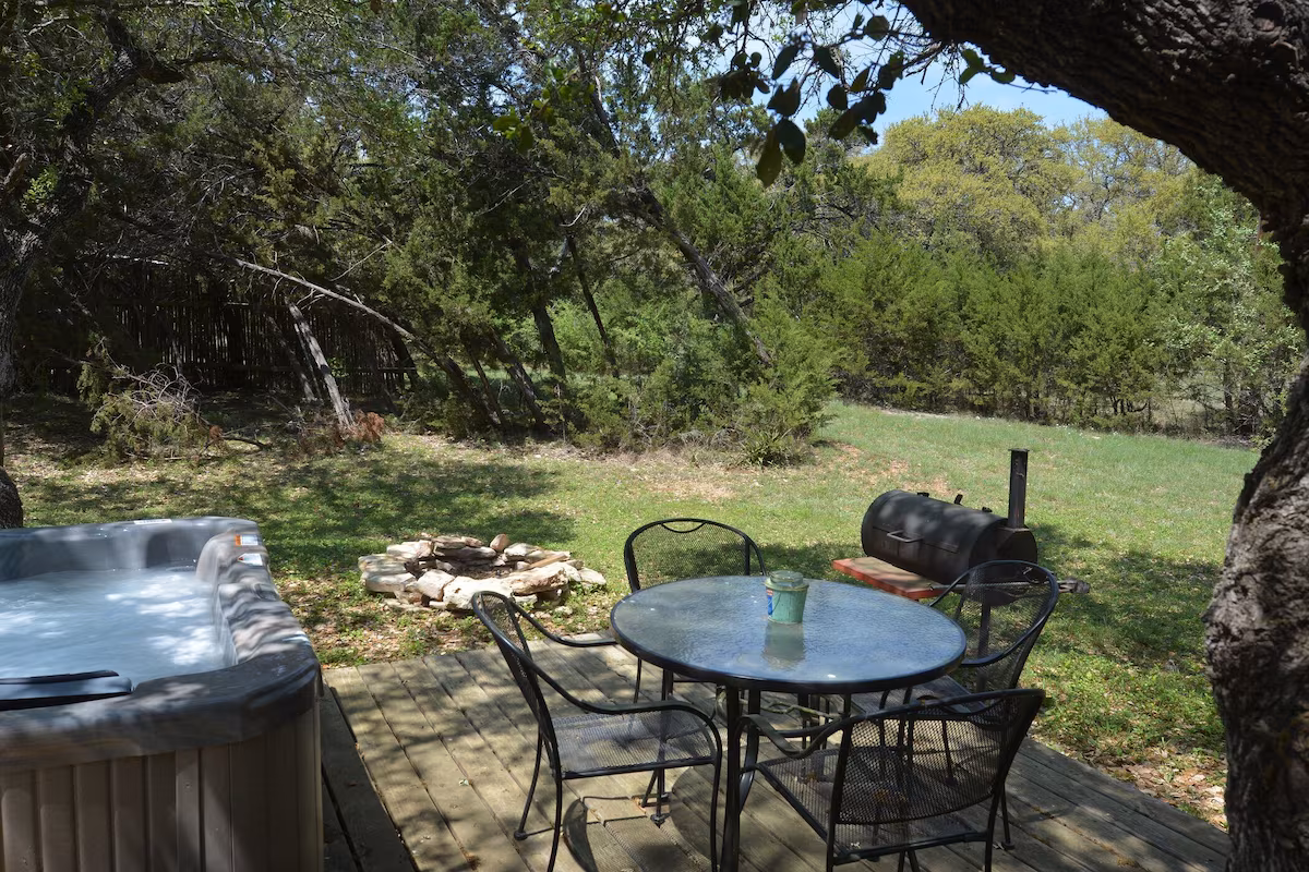 A Country Place, cabin with a private hot tub, photo 8