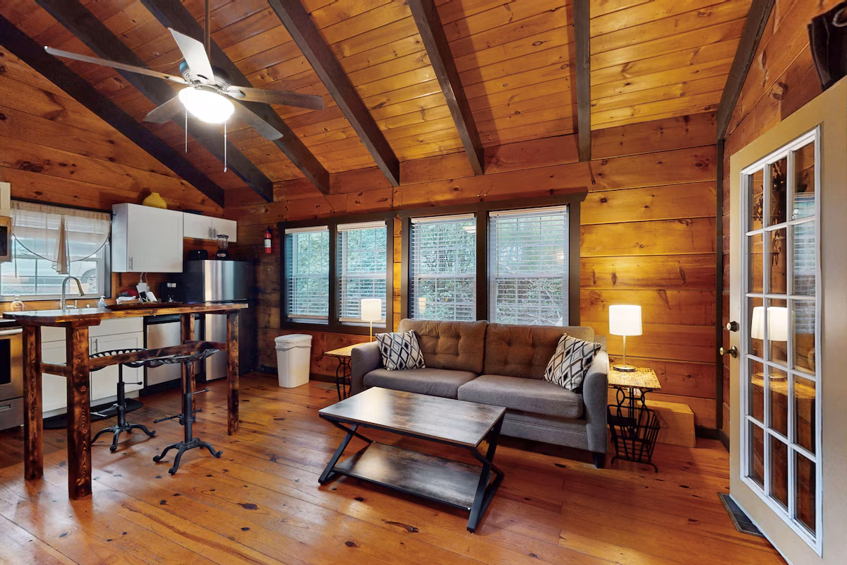 Secluded Cabin, cabin with a private hot tub, photo 2