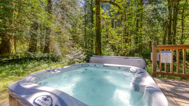 Alderwood, cabin with a private hot tub, photo 1