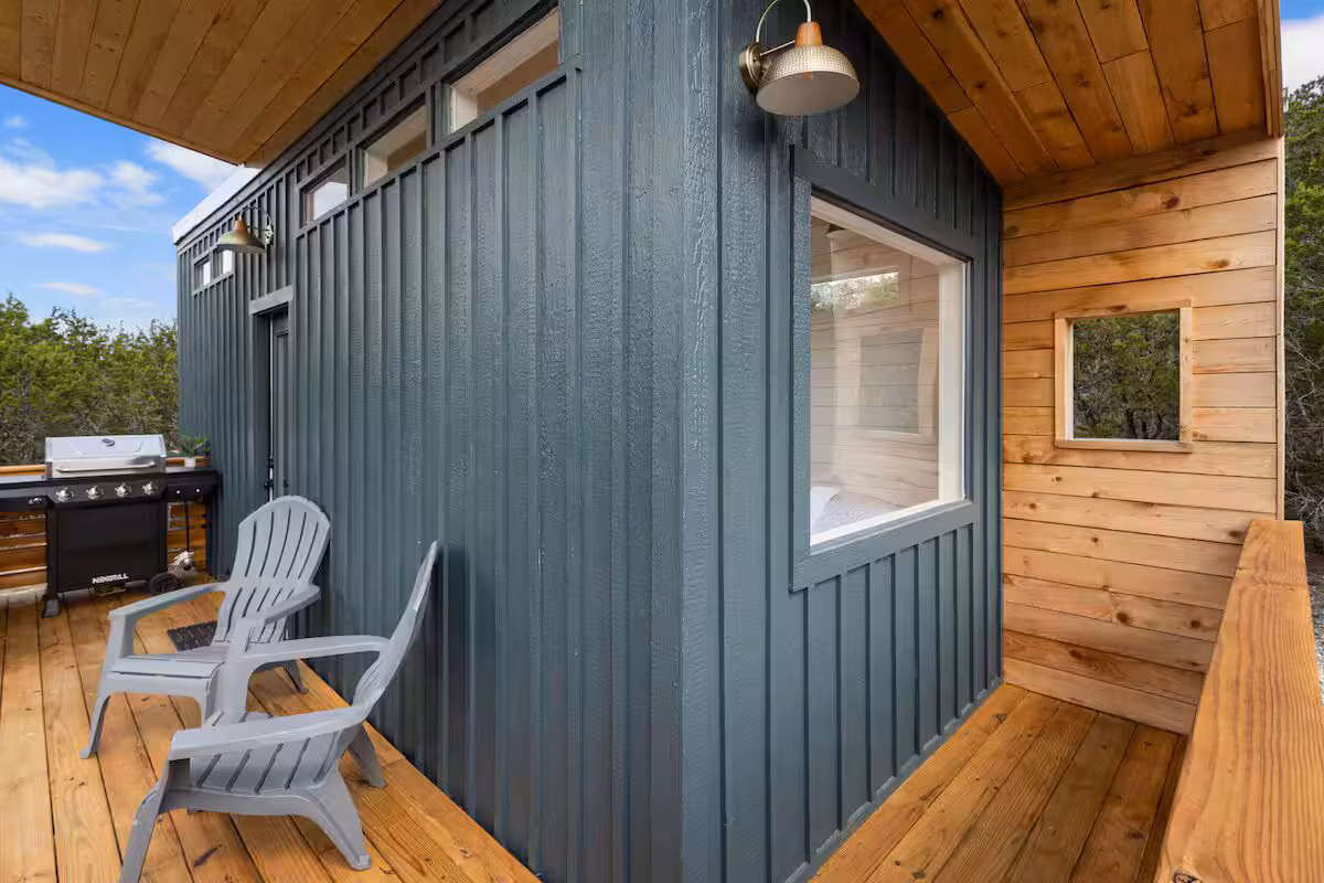 Romantic Cabin With Views, cabin with a private hot tub, photo 8