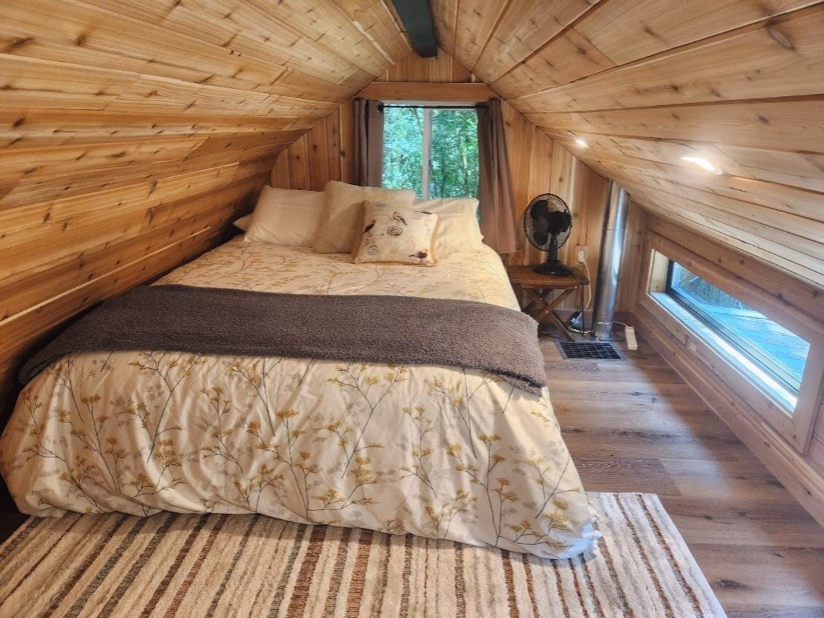Li’l Finch cabin, cabin with a private hot tub, photo 4