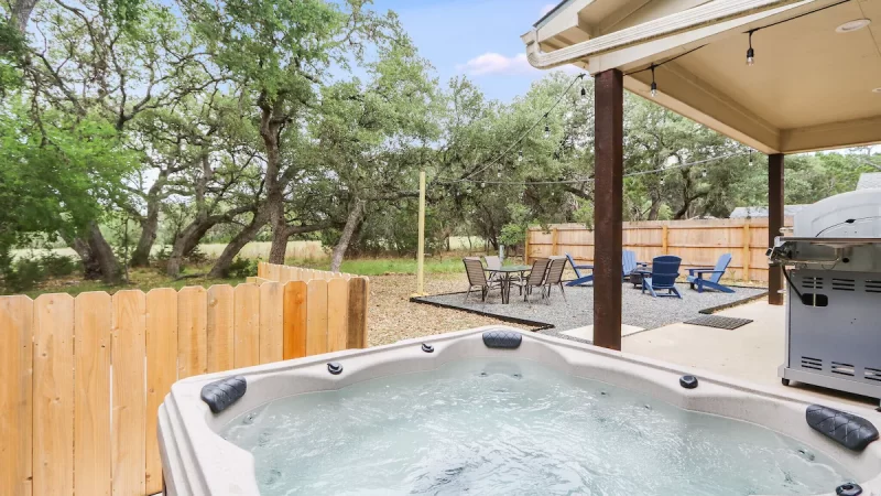 Woodacre Cottage, cabin with a private hot tub, photo 1