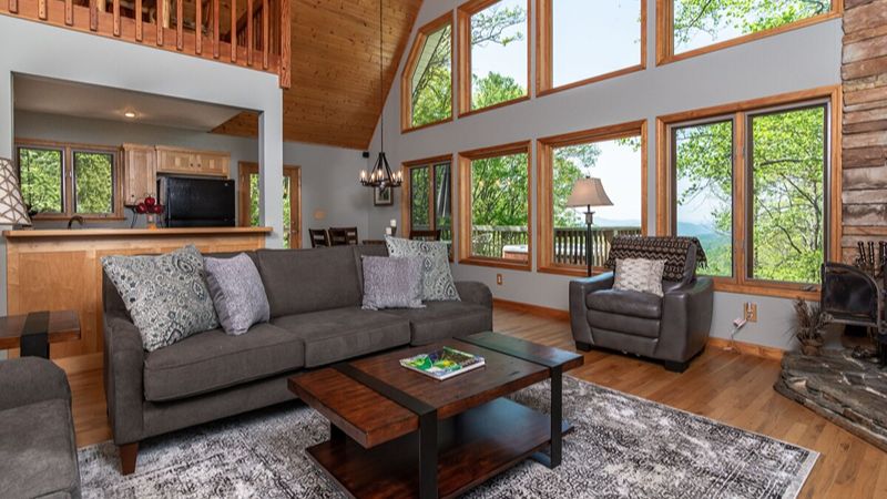 ASHEVILLE Luxury chalet, room with private jacuzzi, photo 5