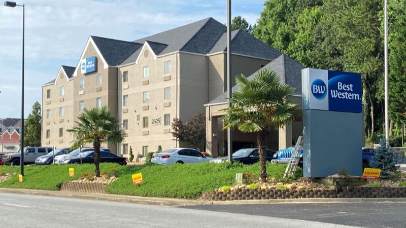 Best Western Kennesaw, room with private jacuzzi, photo 4